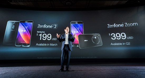 參數(shù)黨大愛，華碩手機(jī)兩款新力作閃耀CES