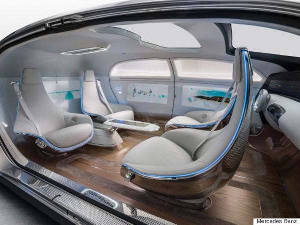 奔馳無(wú)人駕駛汽車(chē)驚現(xiàn)舊金山街頭