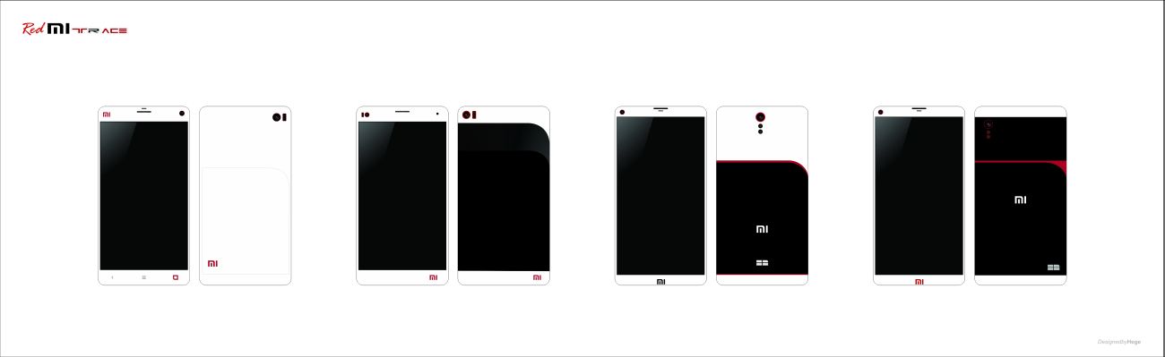 小米也玩逼格，紅米新系列Trace概念圖曝光