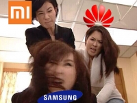 小米/華為爭(zhēng)當(dāng)中國(guó)第一，三星已哭暈廁所