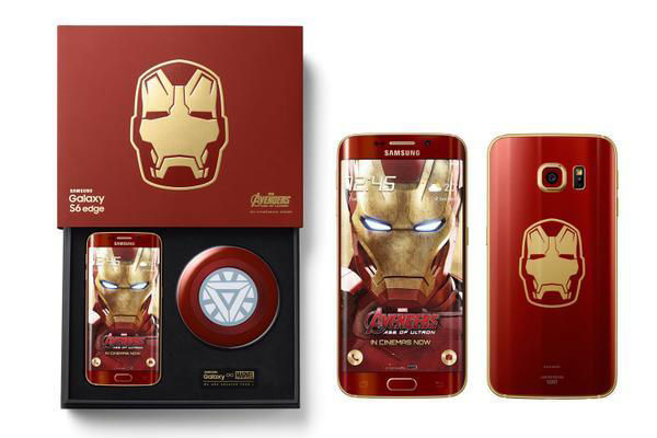 美Cry！騷紅色鋼鐵俠版三星Galaxy S6 Edge