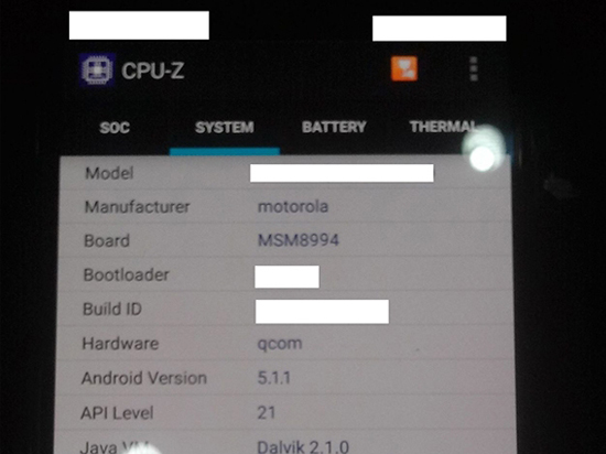 摩托羅拉Moto X將秋季推出：處理器太拼了!