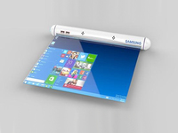 三星要做Win10平板：炫酷的卷軸式設(shè)計(jì)！