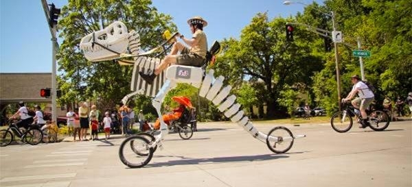 土豪快去買！這個(gè)霸王龍自行車最適合你！