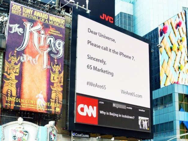 因為撞名，蘋果6s或叫iPhone7？！