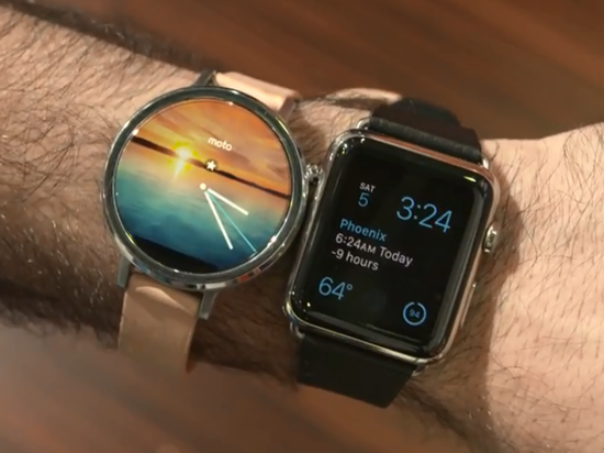 視頻：宿敵之戰(zhàn) 新Moto 360對比Apple Watch