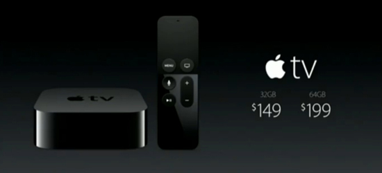 Siri交互+應(yīng)用加持 全新Apple TV正式發(fā)布