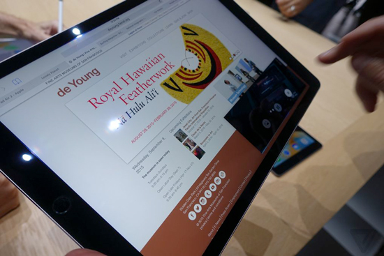 史上最大排！蘋果iPad Pro真機(jī)圖賞/上手視頻