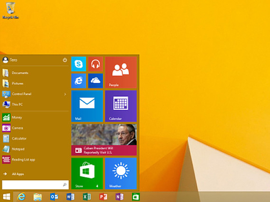 淚流滿面，Win RT終于有開(kāi)始菜單了