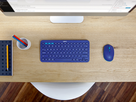 羅技藍(lán)牙鍵盤K380上市，造型多彩萌萌噠