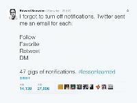 斯諾登有多火？Twitter的郵件已達(dá)47GB