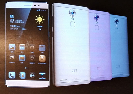 中興搶先華為，首款安卓壓力屏手機AXON mini上市