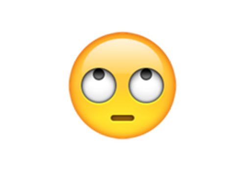 新emoji最好玩的前20個(gè)：翻白眼...
