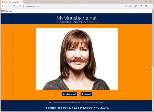 繼識別歲數后，微軟又出新服務算你的胡子有多長！