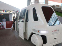 萬(wàn)科試水無(wú)人車(chē)：外形科幻 已上路試用！