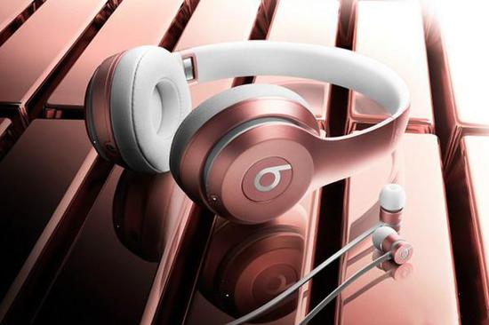 跟隨蘋果步伐，Beats Solo2 Wireless新增玫瑰金配色