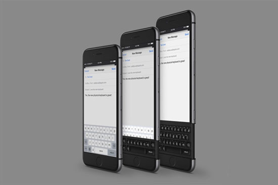iPhone 6s加入物理全鍵盤？炫酷極了！