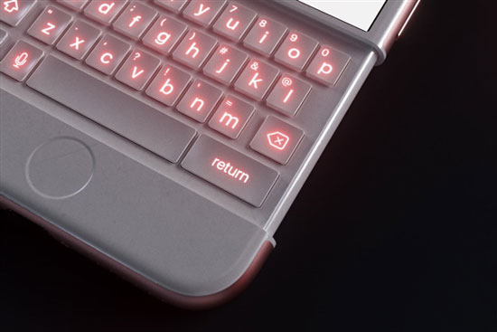 iPhone 6s加入物理全鍵盤？炫酷極了！