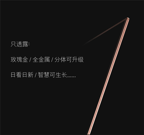 暴風(fēng)超體電視即將發(fā)布,全金屬+玫瑰金