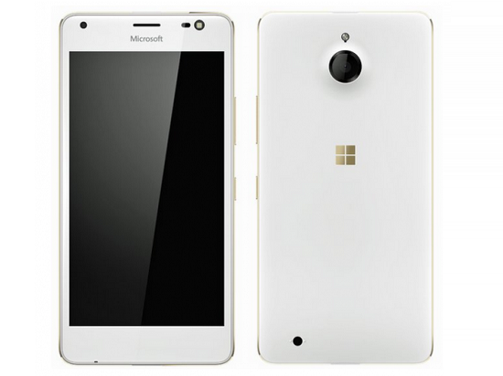 Lumia 850定妝照泄露！金黃色微軟徽標(biāo)+濃濃山寨感