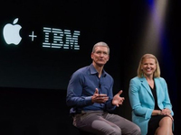 宿敵變基友！蘋果和IBM這次要合力推廣iPad Pro