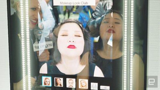 有了這款智能魔鏡，女生不會(huì)化妝問(wèn)題迎刃而解