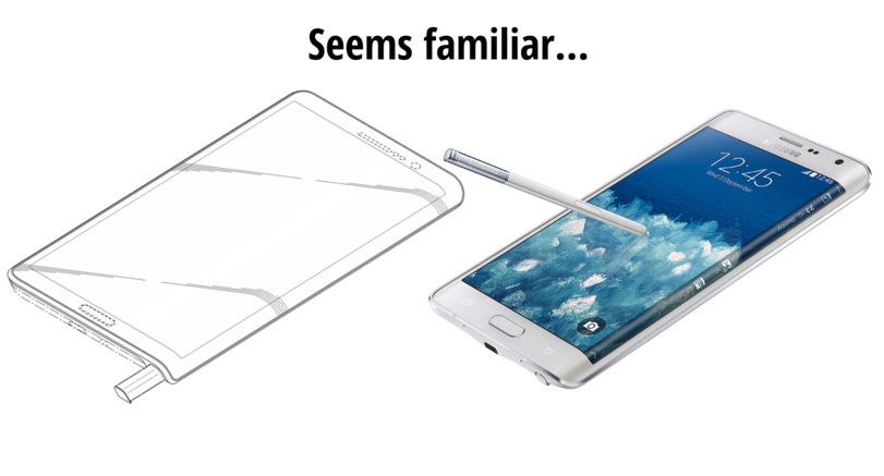 三星Note要完了？新專利讓三星S系列秒變Note edge