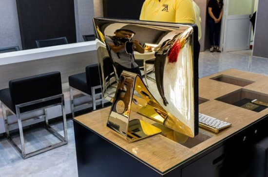  土豪新玩物24K黃金iMac現(xiàn)身！買家疑是中國人