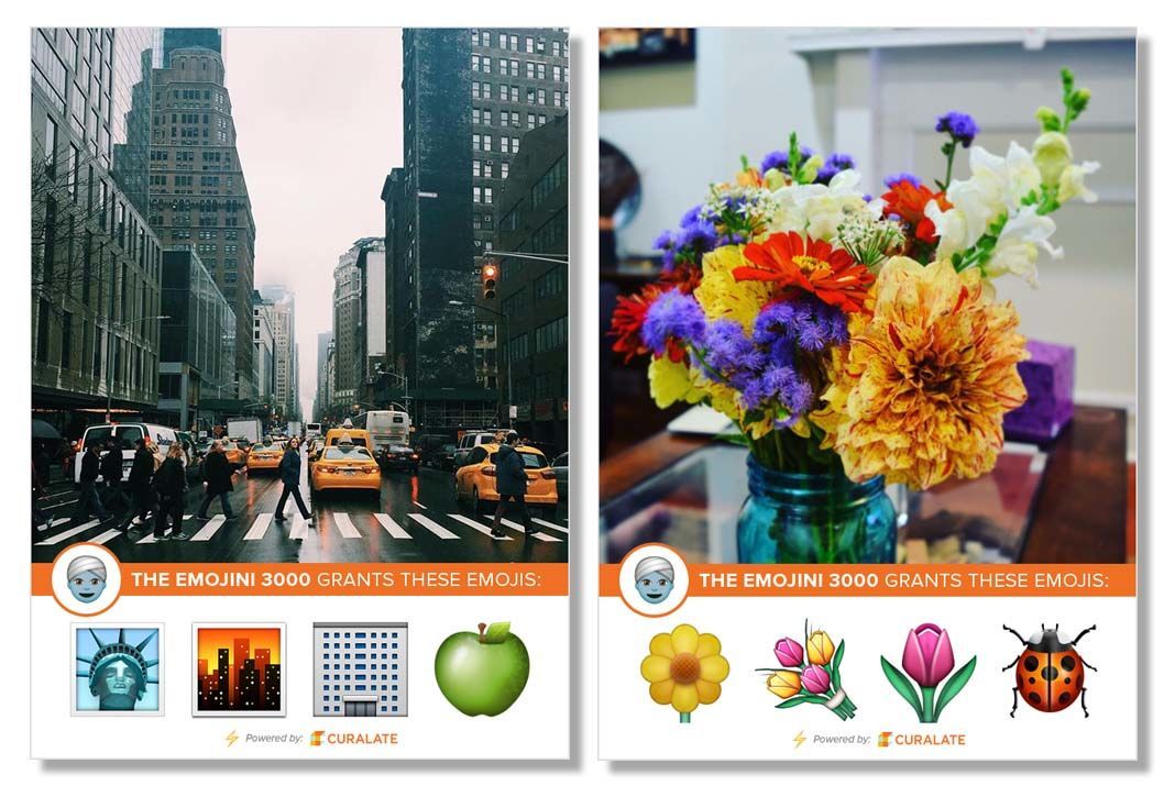只想靜靜的po張圖，如何搭配合適的emoji？