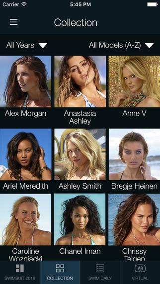 《體育畫報(bào)》推出了一款app：無(wú)死角觀看超模泳裝秀！