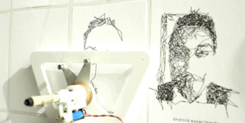 神奇！這款谷歌機器人畫出來的人像真迷幻