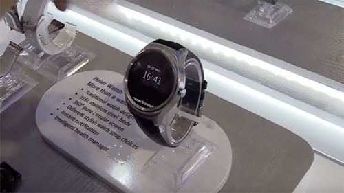 海爾也玩可穿戴設(shè)備了，推Android智能表