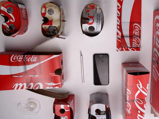 可口可樂也做VR設備？這創(chuàng)意沒誰了