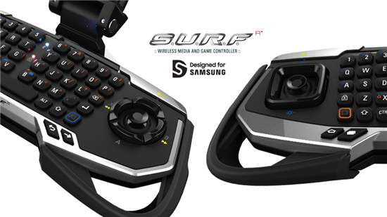 三星也被抱大腿，Mad Catz為其打造炫酷手柄鍵盤！