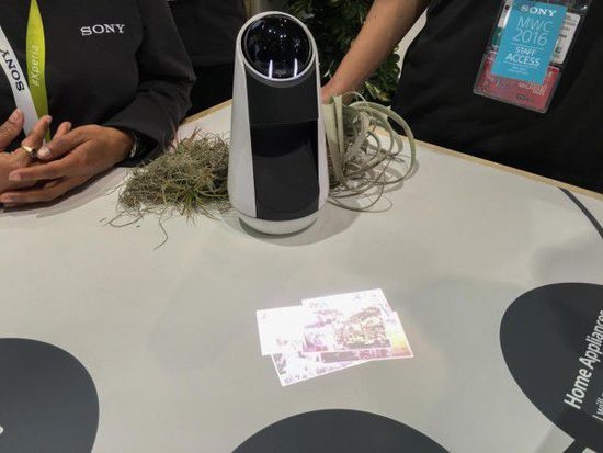 跟風(fēng)亞馬遜Echo,索尼也發(fā)布了一款機(jī)器人助理