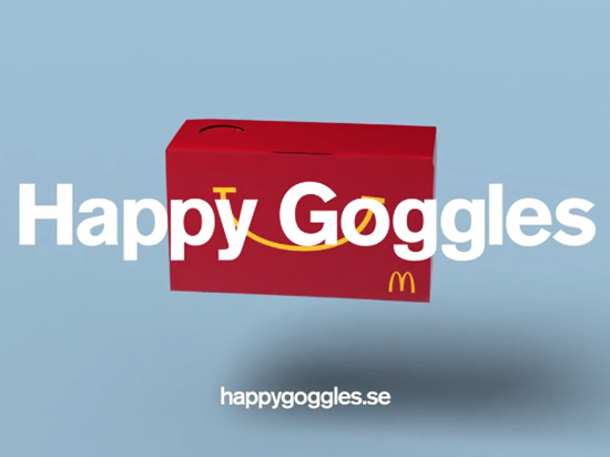 視頻：麥當(dāng)勞也玩VR 這副虛擬眼鏡很有炸雞味！