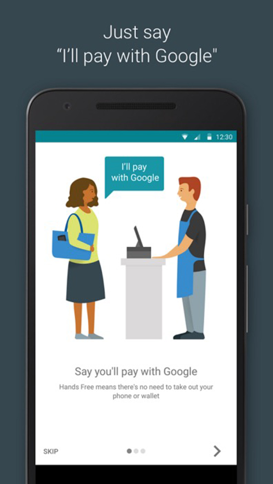 火拼Apple Pay，谷歌推出刷臉支付Hands Free