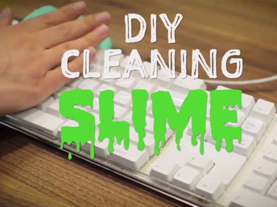 視頻：1分鐘教你自制萬(wàn)能鍵盤(pán)清潔泥