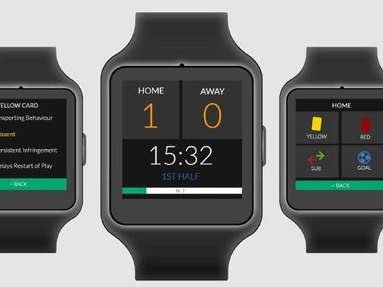 這款智能手表讓足球裁判變得更公正！