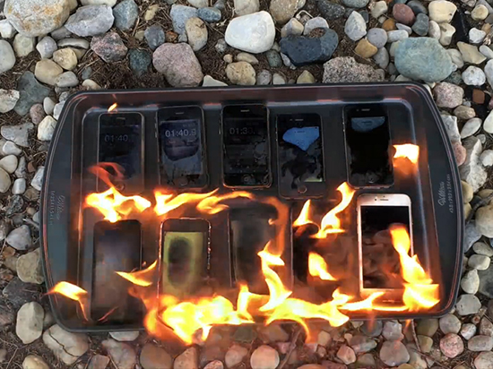 10款iPhone火燒測試：庫克造的都掛了