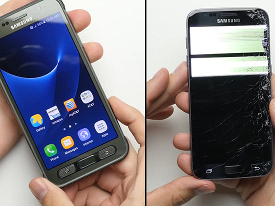 摔手機測試：三星S7 Active比S7強太多倍