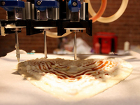 火星之旅途中吃點(diǎn)啥，3D打印的比薩可好？