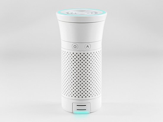 這是一款可以把清新空氣隨身攜帶的空氣凈化器