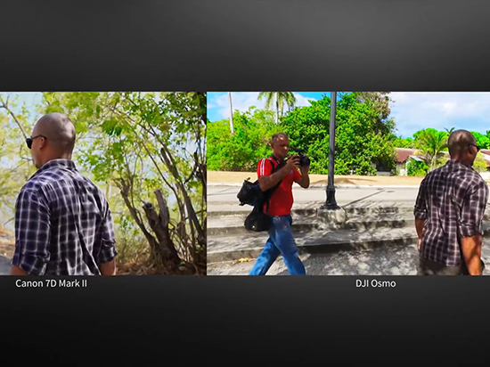 視頻：大疆Osmo對(duì)比佳能7D Mark II，拍視頻誰(shuí)更強(qiáng)？