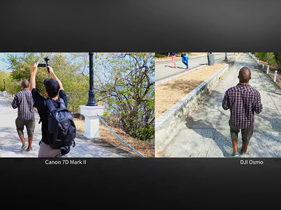 視頻：大疆Osmo對(duì)比佳能7D Mark II，拍視頻誰(shuí)更強(qiáng)？