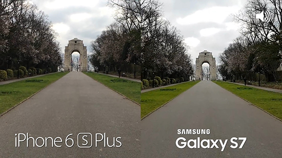 視頻：機(jī)皇對(duì)決！三星S7拍照性能比iPhone 6s強(qiáng)太多了