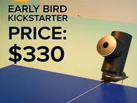 陪你大戰(zhàn)三百回合，說的是智能乒乓球機(jī)器人