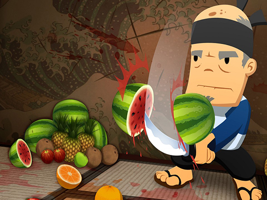 最后瘋狂的壓榨 手游《水果忍者》居然也能拍成電影？