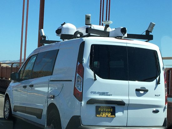 街頭驚現(xiàn)神秘面包車(chē)：幫助Apple Car收集數(shù)據(jù)