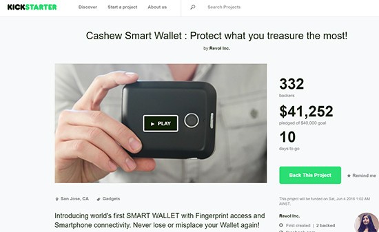 外出逛街老掉錢包？試試這款永不丟失的智能錢包吧